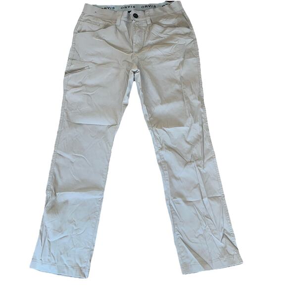 Orvis Other - Orvis Pants Mens 32x30(29) Khaki Tech Performance Hiking Trail Trekking